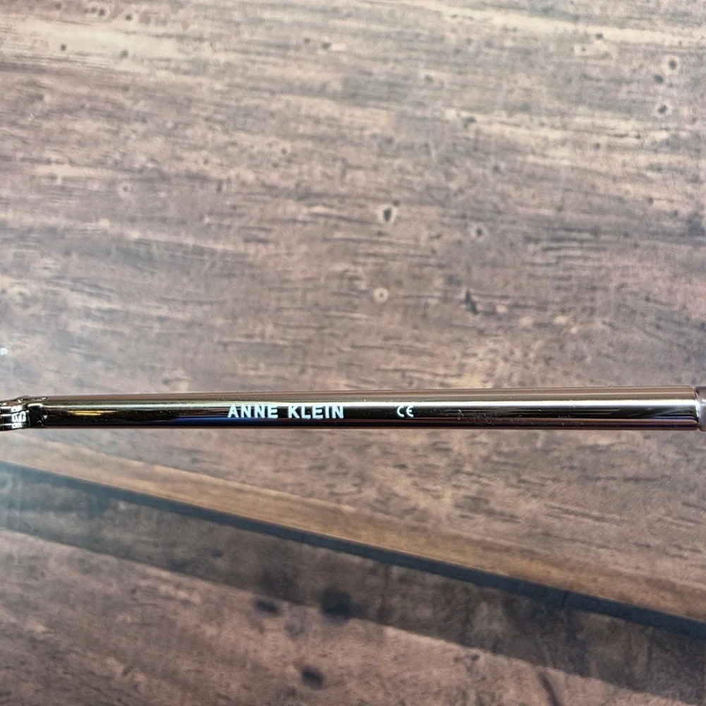 Anne Klein AK7070 Rose Gold Aviator Sunglasses Brown ‎ 59-15-140 FRAMES ONLY